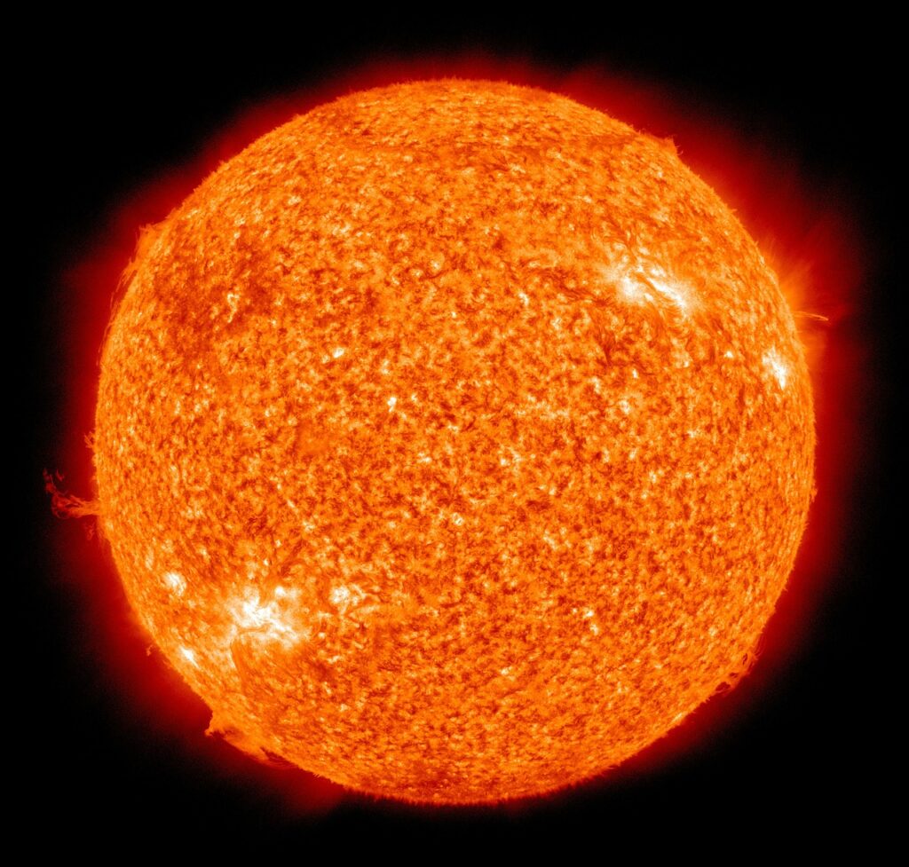 sun, fireball, solar flare